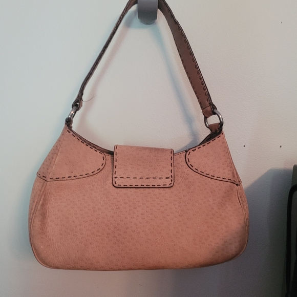 Moon bag. Authentic Prada Scamosciato shoulder bag - Picture 2 of 2